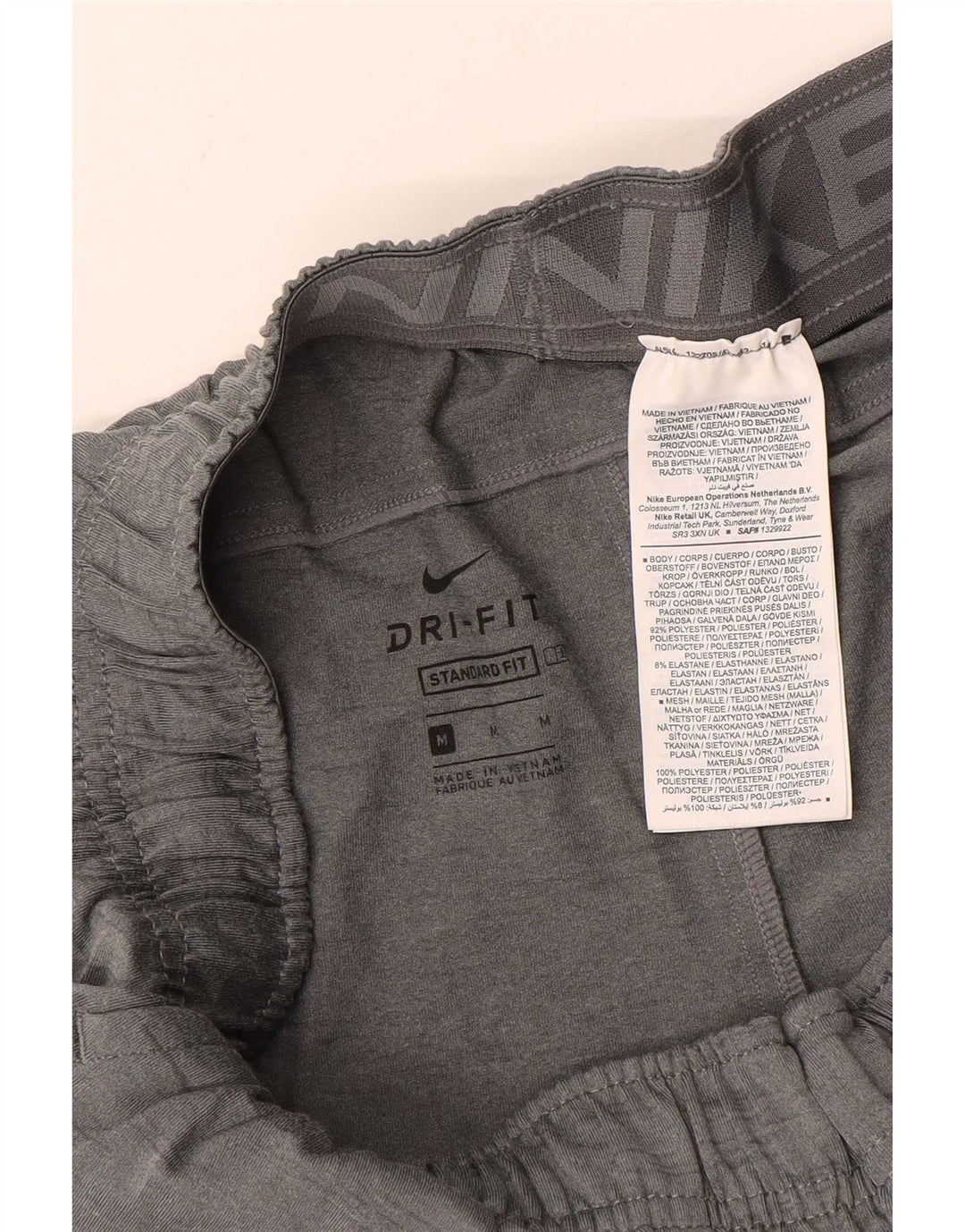 Nike muške Dri Fit standardne sportske kratke hlače srednje sivi flekasti poliester