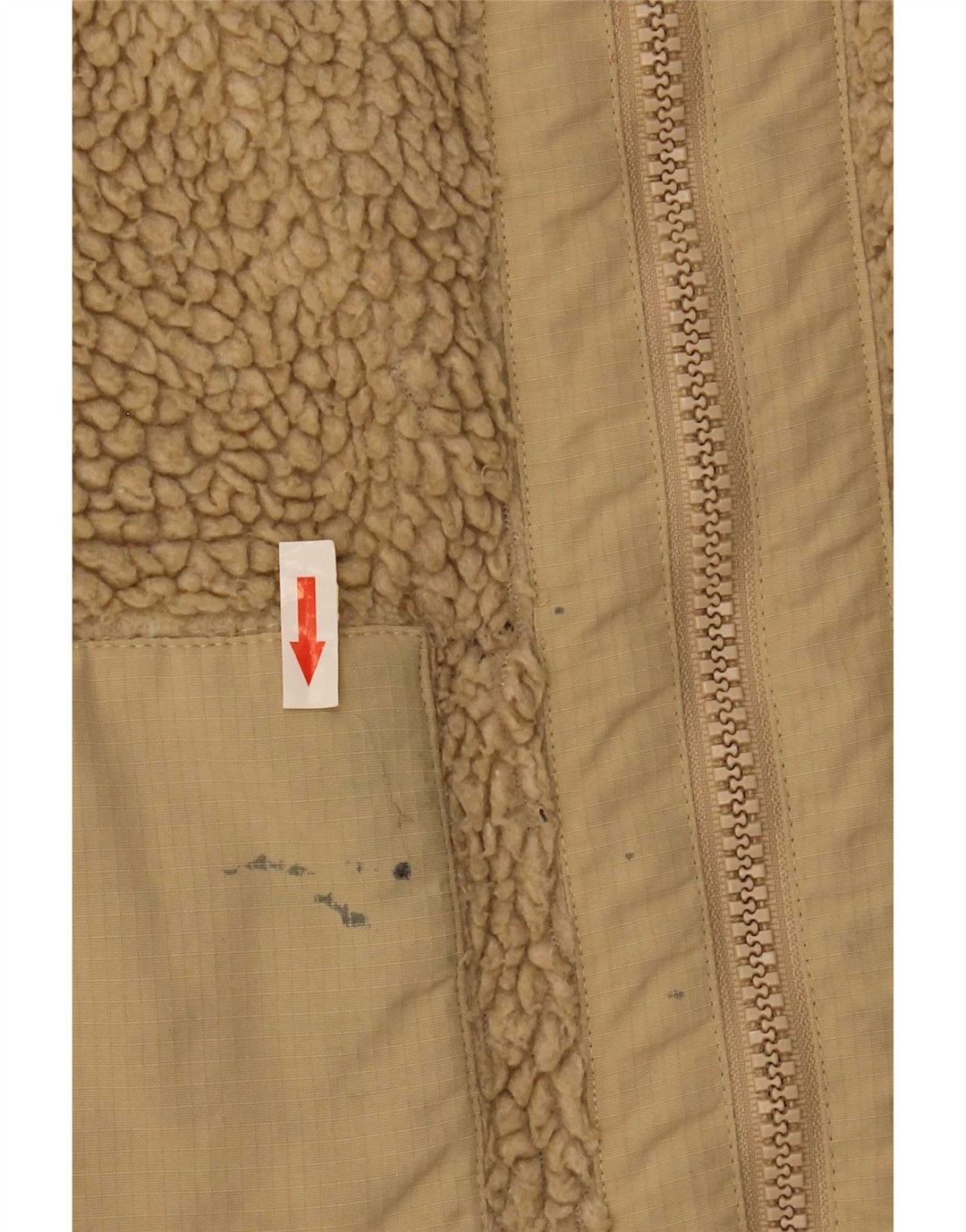 Urban Outfitters muška jakna od flisa UK 36 mala bež poliester