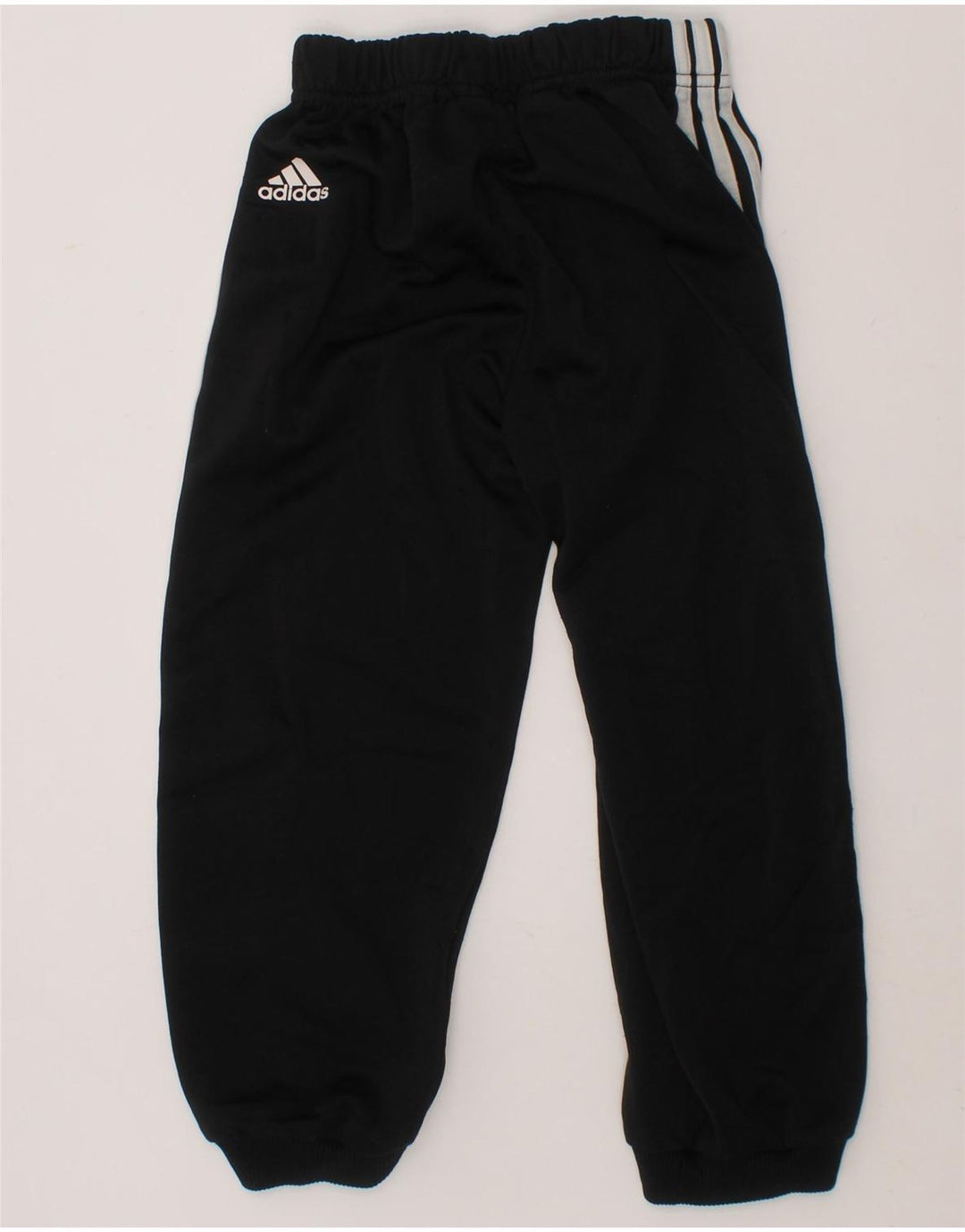 ADIDAS Boys Tracksuit Trousers Joggers 3-4 Years  Black Polyester Vintage Adidas and Second-Hand Adidas from Messina Hembry 