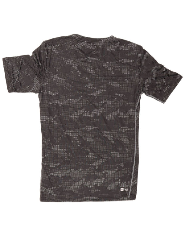 Superdry muška grafička majica kratkih rukava 2XL crna kamuflažna poliesterska sportska