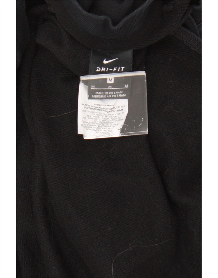 Nike Ženski Dri Fit Oversized Sweatshirt Jumper UK 14 Srednje crna
