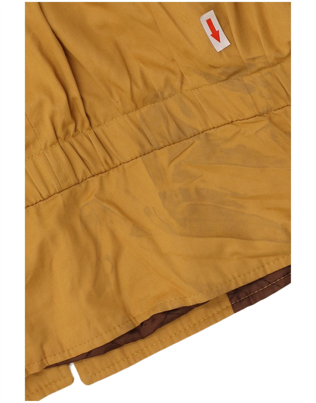 Vintage ženska bomber jakna IT 42 Srednje žuti pamuk