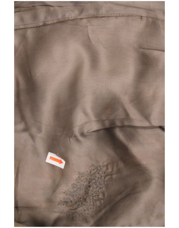 VINTAGE ženska kožna jakna UK 14 srednje crna