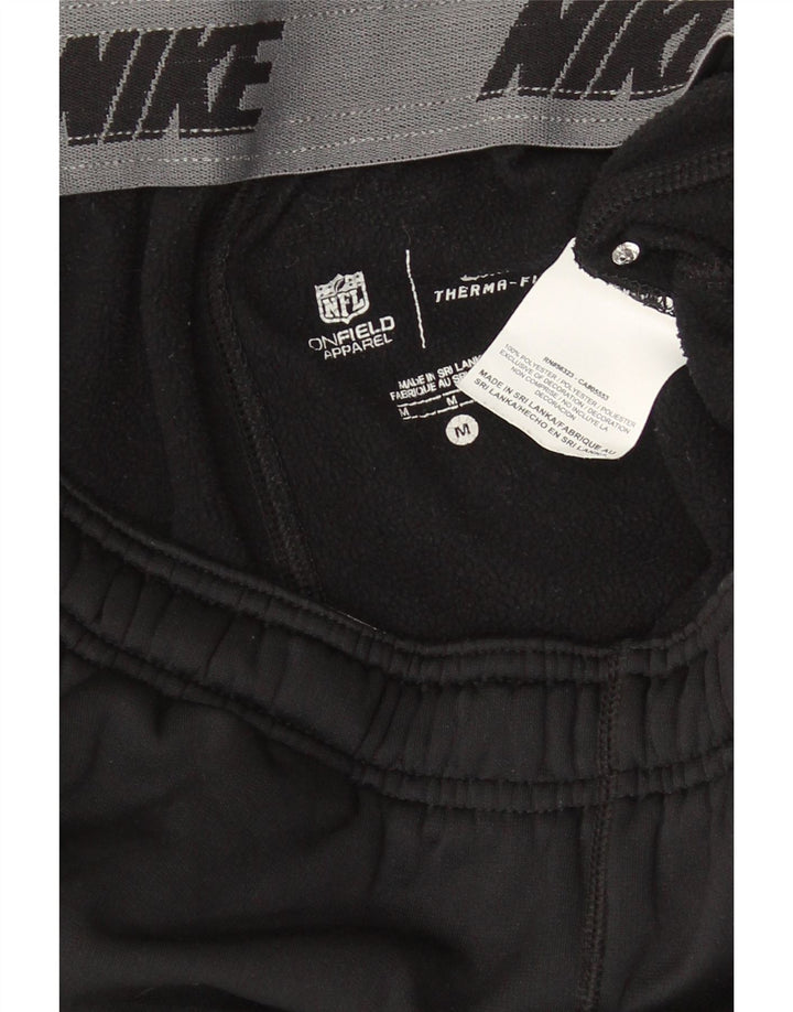Nike muške hlače za trenirku Therma-Fit srednje crne boje od poliestera