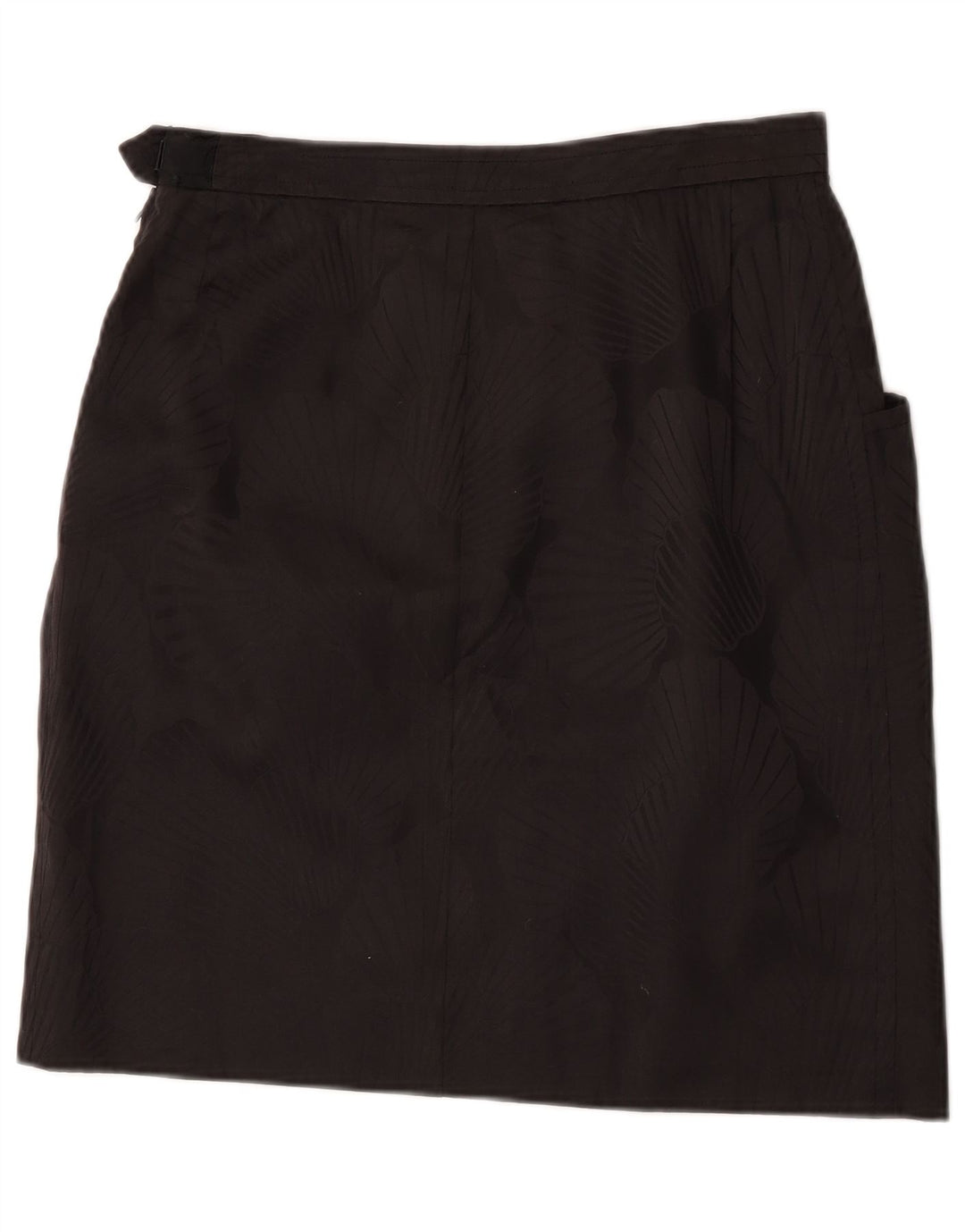 Saint Laurent ženska ravna suknja IT 42 Srednje W30 Crni cvjetni dizajner