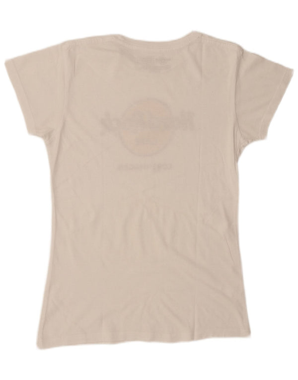 HARD ROCK CAFE Ženska majica kratkih rukava Copenhagen Graphic UK 12 srednje bijela