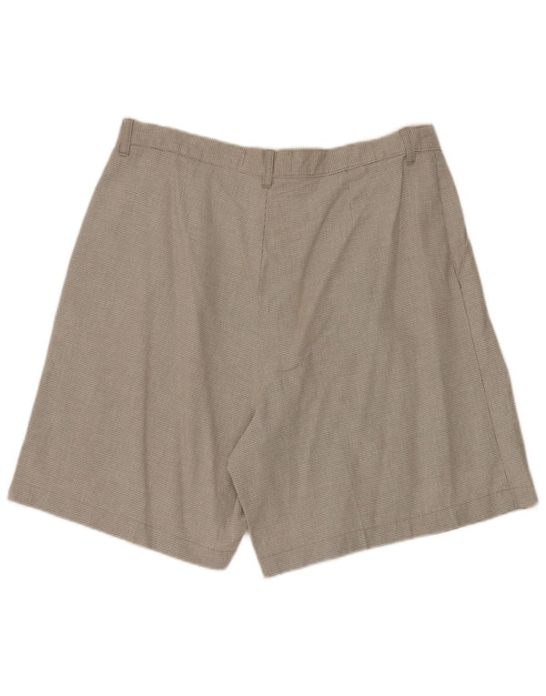 Lee Ženske chino kratke hlače s štipaljkama US 18 2XL W36 Bež pamuk s ptičijim zubima