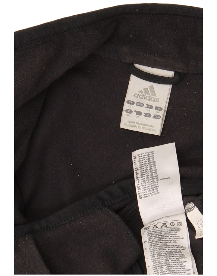 Adidas Climawarm ženska jakna od flisa UK 12 Srednji crni poliester