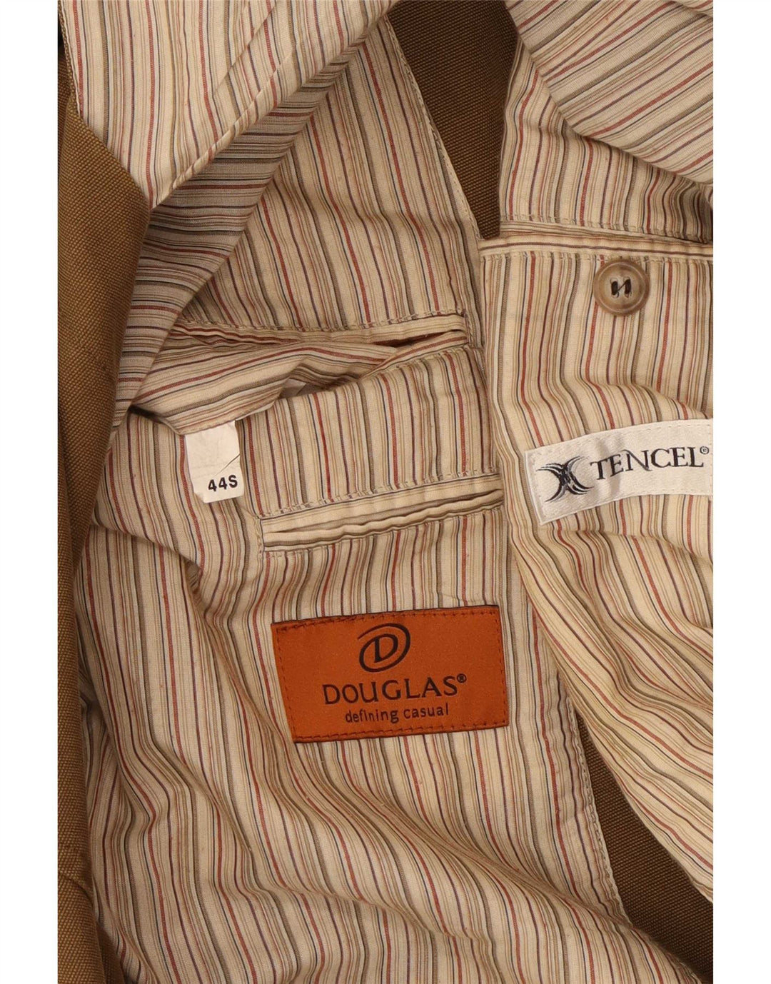 Douglas muška jakna s 2 gumba UK 44 2XL smeđa Tencel