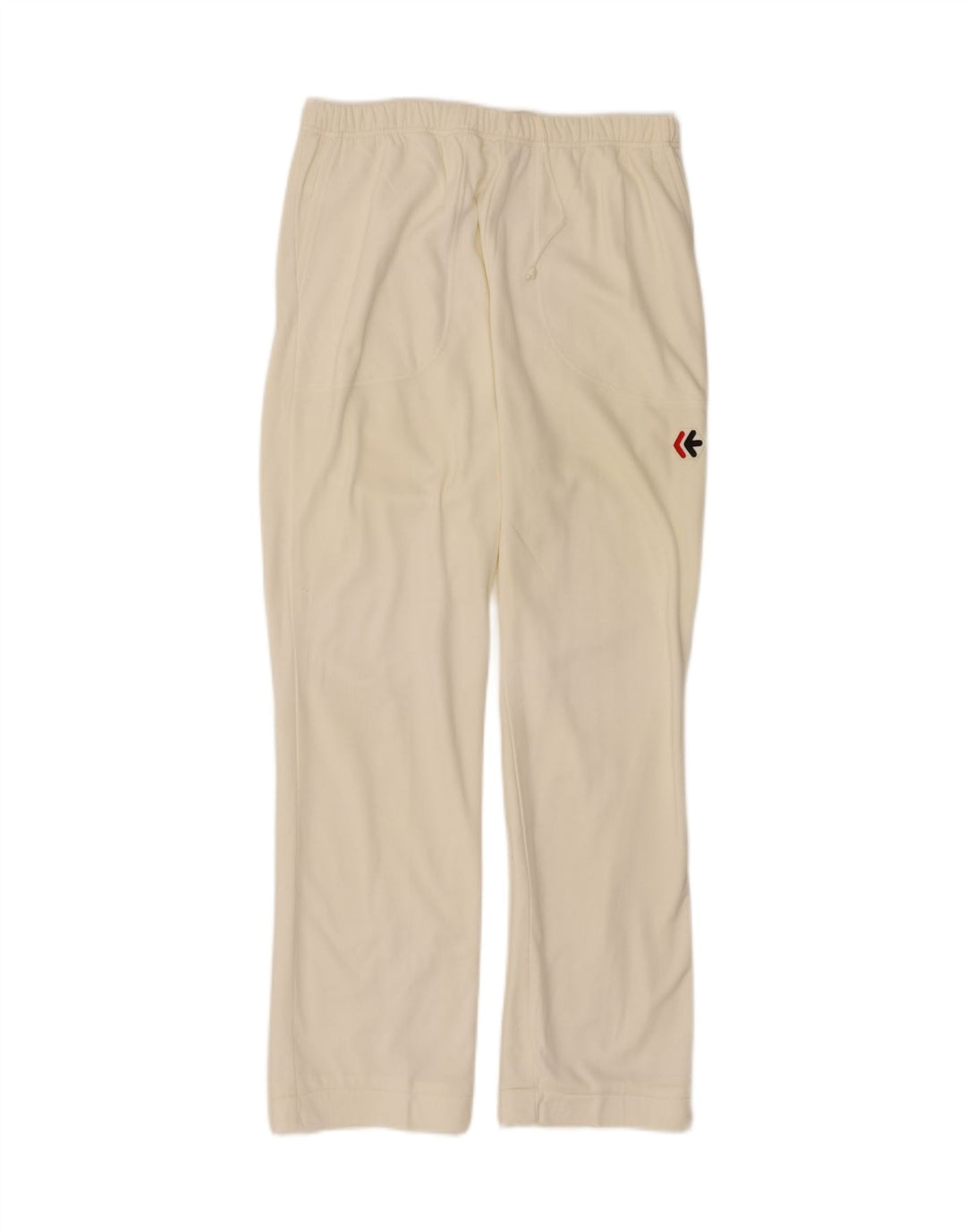 VINTAGE Mens Tracksuit Trousers IT 48 Medium Off White Polyamide Vintage Vintage and Second-Hand Vintage from Messina Hembry 