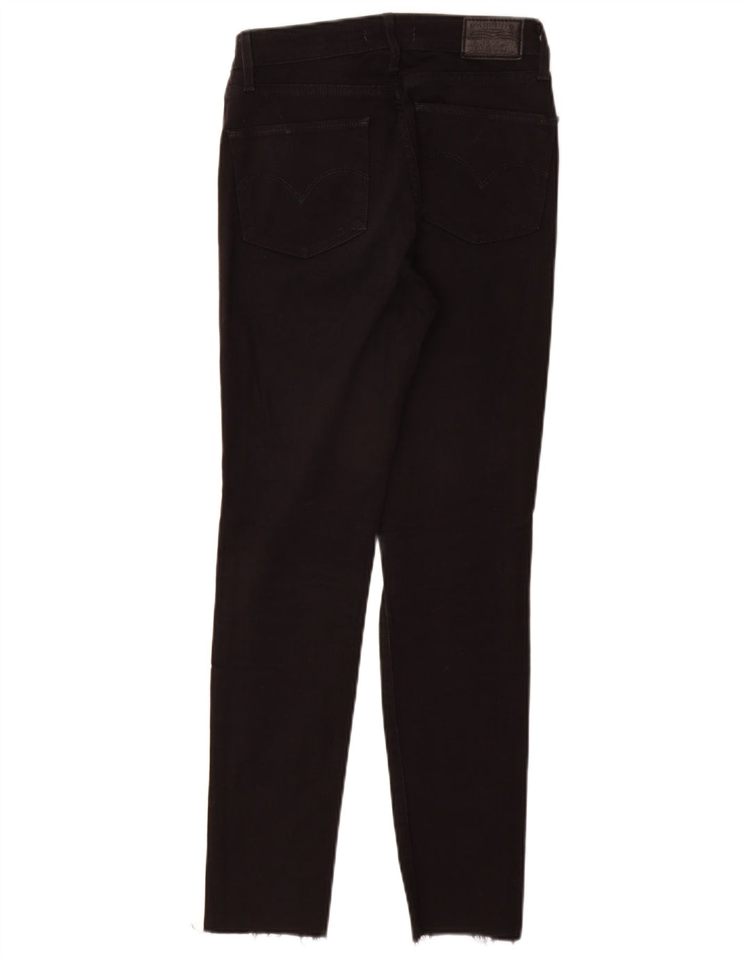 LEVI'S ženske uske traperice visokog struka 721 W27 L28 crni pamuk