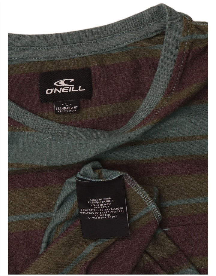 O'Neill muška standardna majica s velikim pamučnim prugama