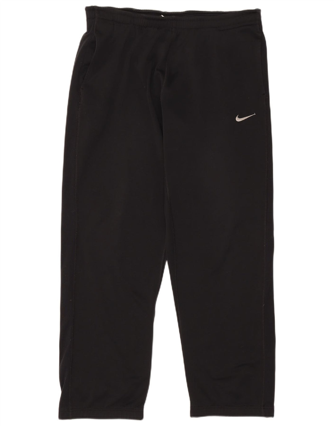 Nike muške Therma-Fit trenirke velike crne poliesterske hlače