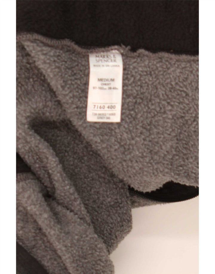 Marks & Spencer muška jakna od flisa UK 38 srednje sivi poliester