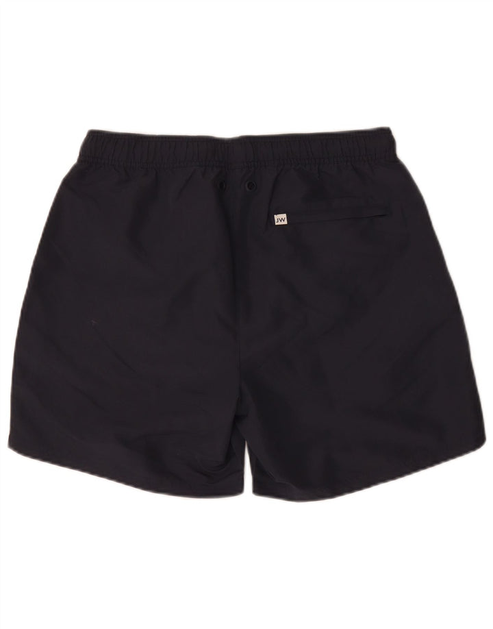 Jack Wills Regular muške kratke hlače za plivanje Srednje tamnoplavi poliester