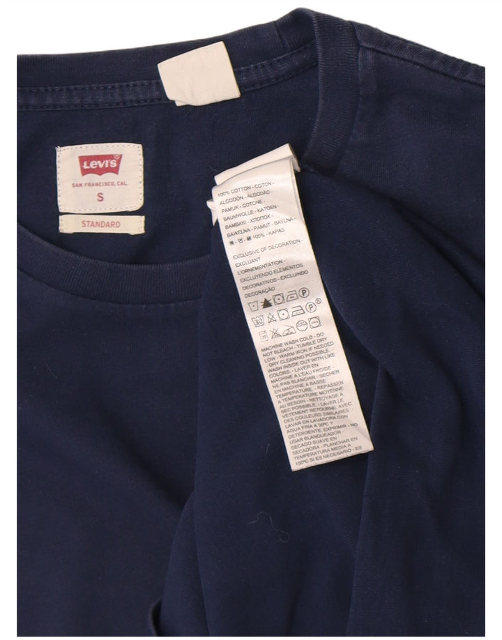 Levi's standardna muška majica dugih rukava mala tamnoplava pamuk