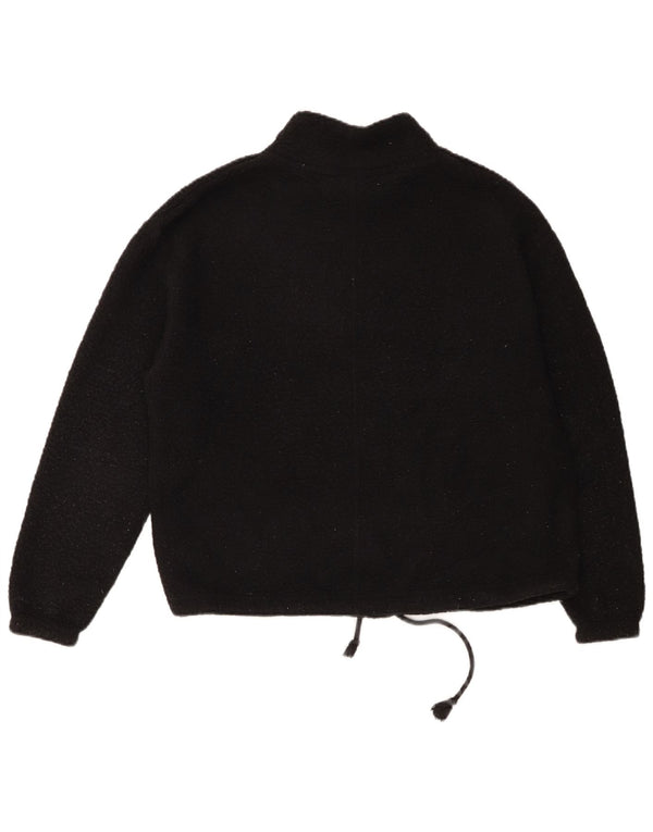 Nike ženski Therma-Fit veliki džemper od flisa UK 6 XS crni poliester