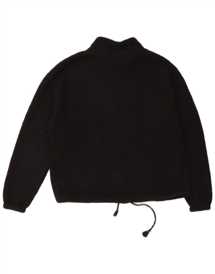 Nike ženski Therma-Fit veliki džemper od flisa UK 6 XS crni poliester