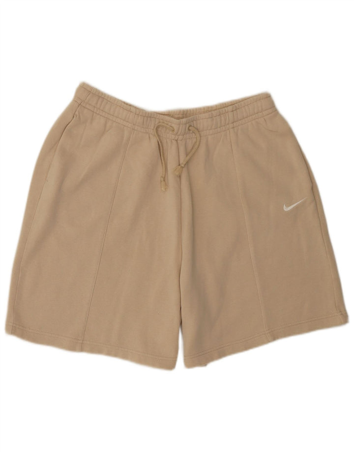 Nike Mens Sport Shorts Large Beige Cotton