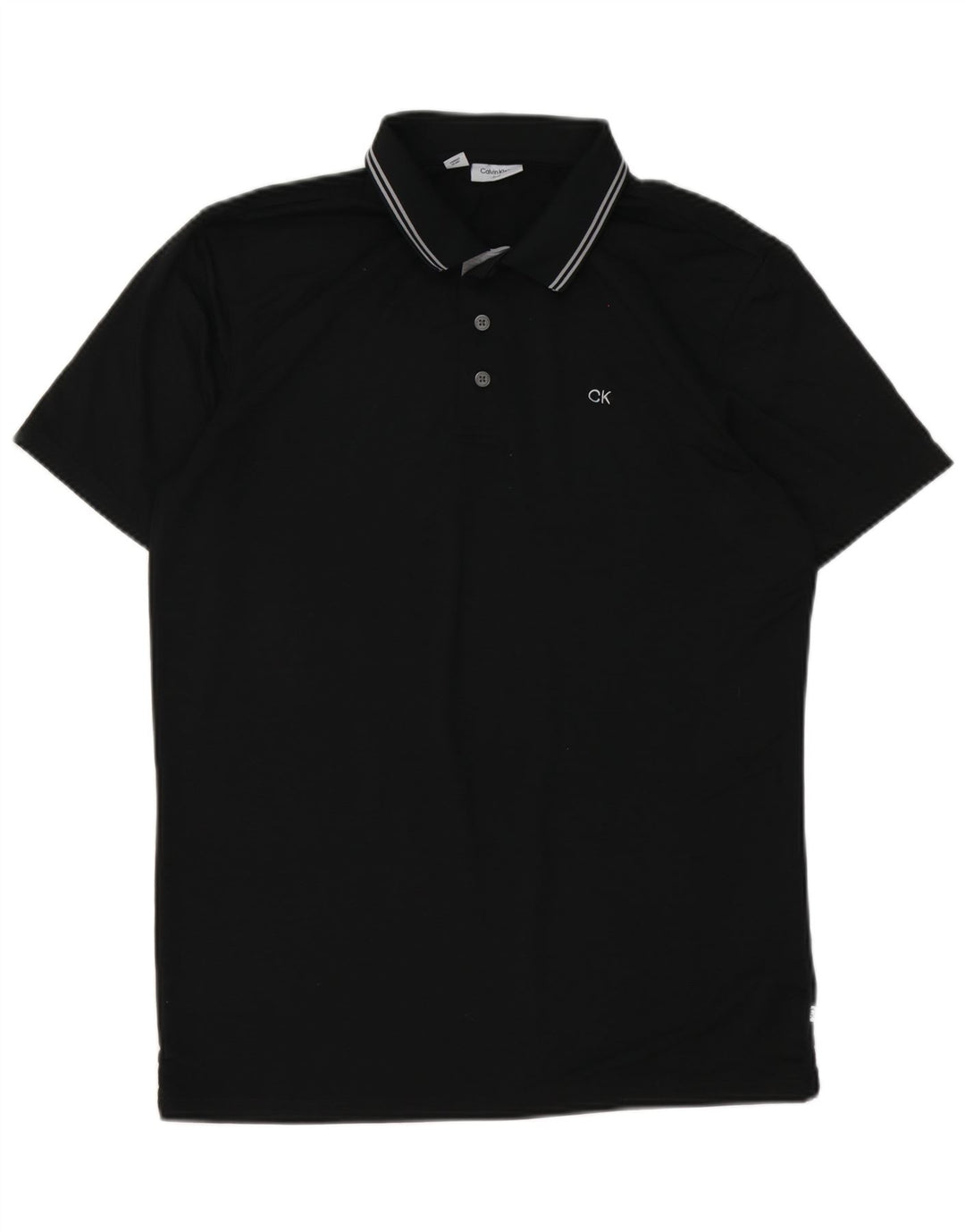 Calvin Klein muška polo majica srednji crni poliester