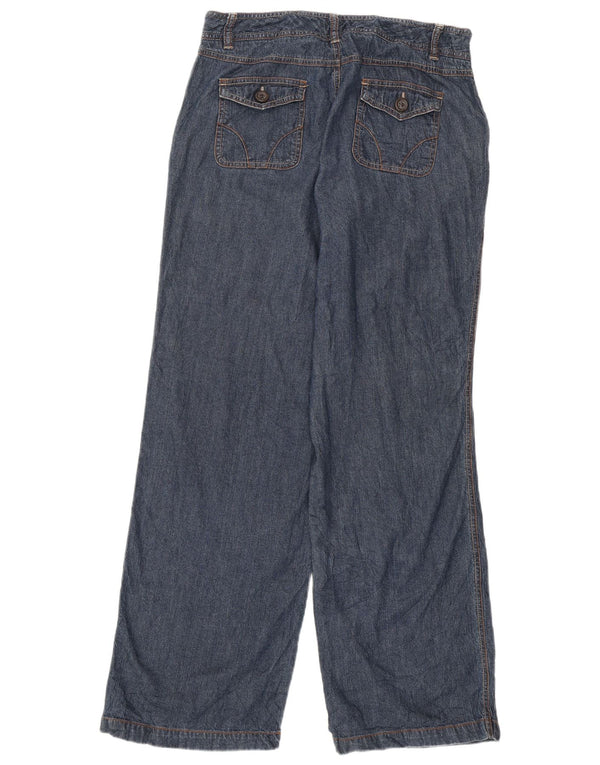 DOCKERS Ženske omiljene traperice širokih nogavica US 8 srednje W30 L31 tamnoplave