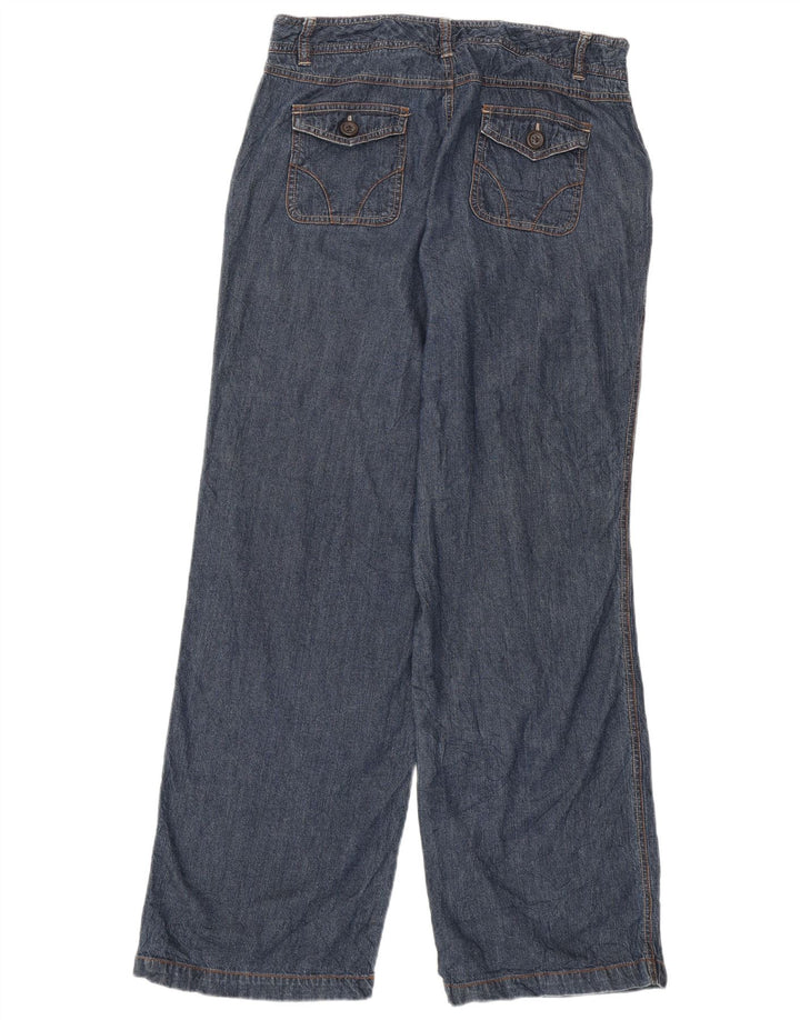 DOCKERS Ženske omiljene traperice širokih nogavica US 8 srednje W30 L31 tamnoplave