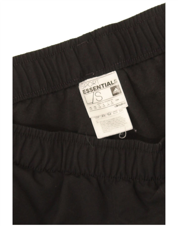 Adidas muška trenirka Climalite hlače Joggers veliki crni poliester