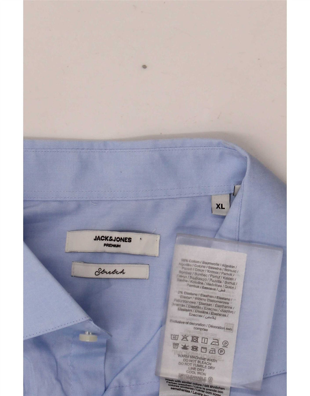 Jack & Jones muška košulja XL plavi pamuk