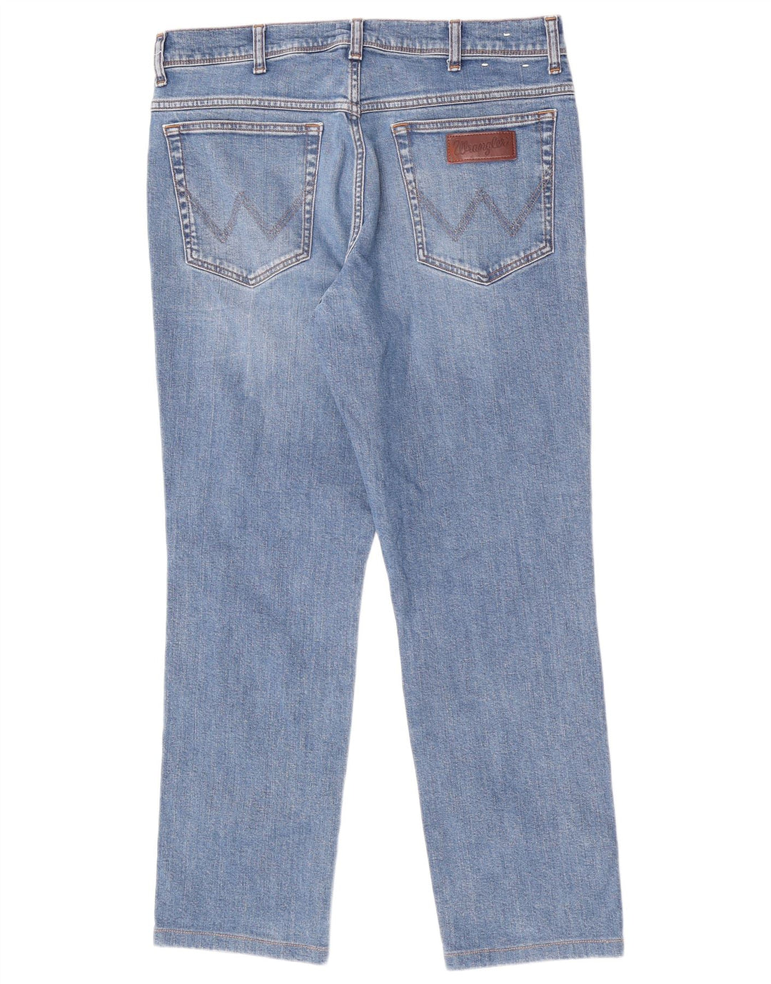 Wrangler Muške Texas Slim Jeans W35 L29 Plavi pamuk