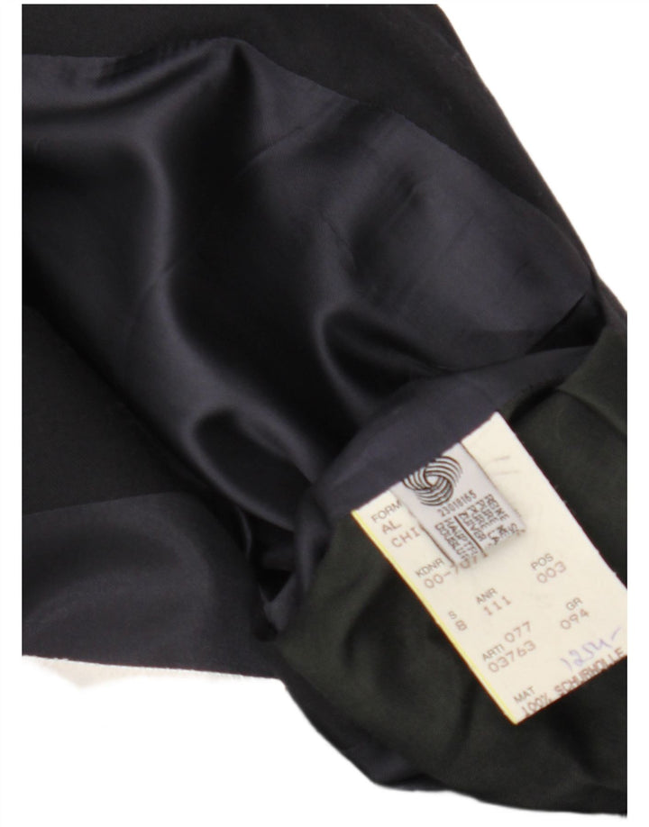 Hugo Boss muška jakna s dvostrukim kopčanjem UK 40 velika crna vunena