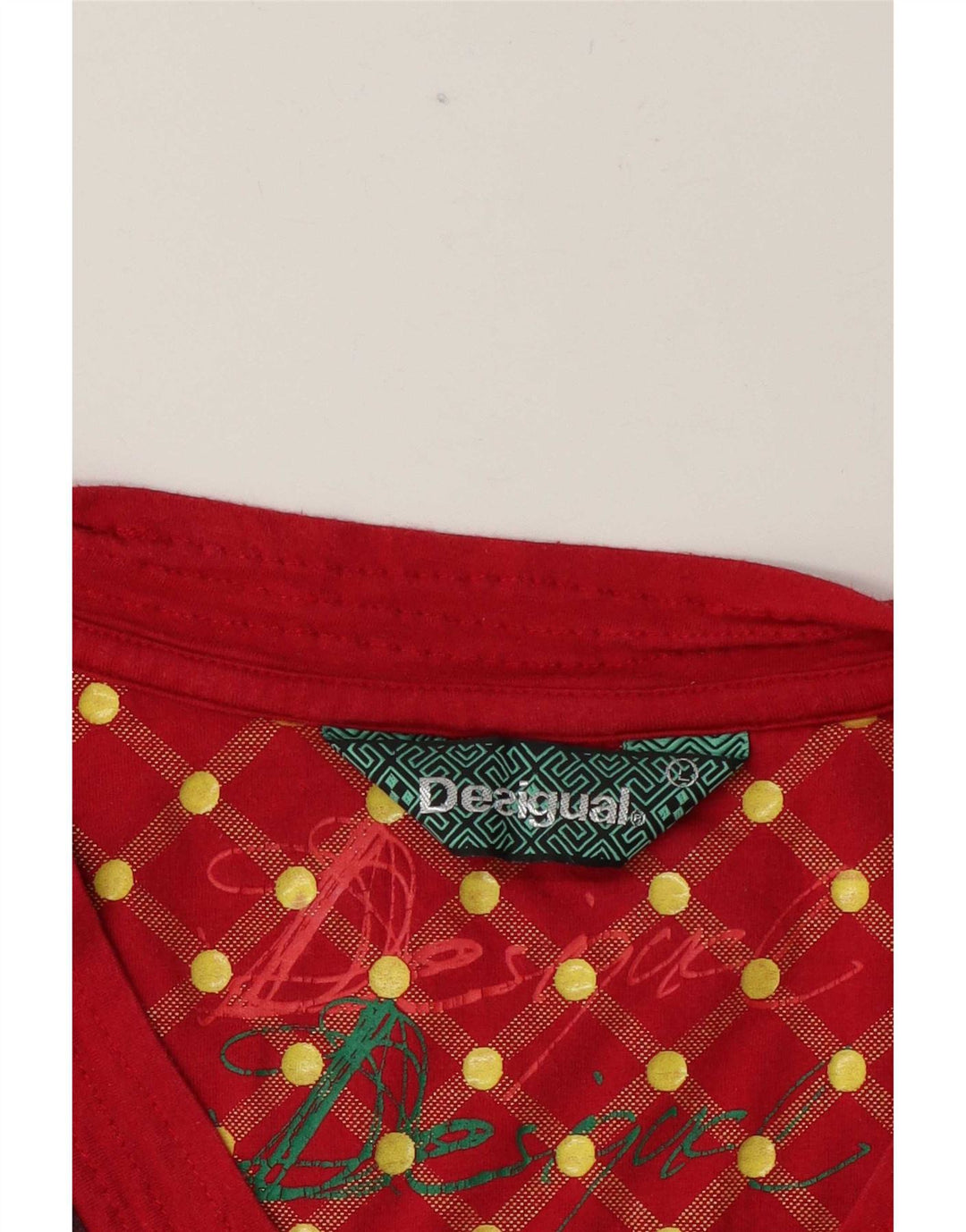 Desigual ženska majica dugih rukava s grafikama UK 14 velikih raznobojnih geometrijskih oblika