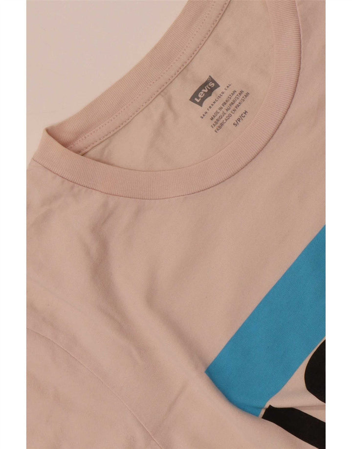 Levi's ženska majica kratkih rukava s grafičkim motivima UK 10 Small Pink