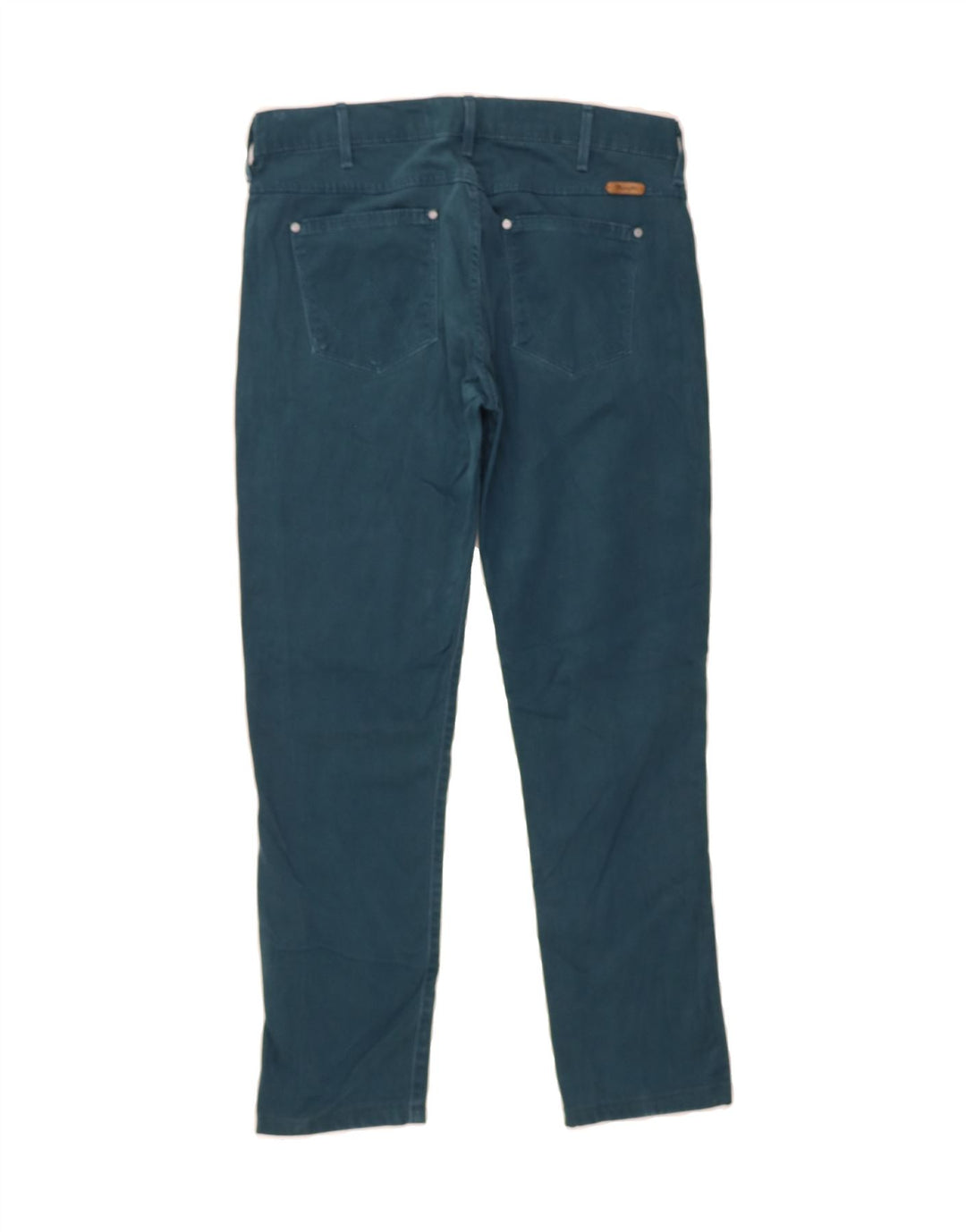 WRANGLER Womens Slim Jeans W30 L26 Green Vintage Wrangler and Second-Hand Wrangler from Messina Hembry 