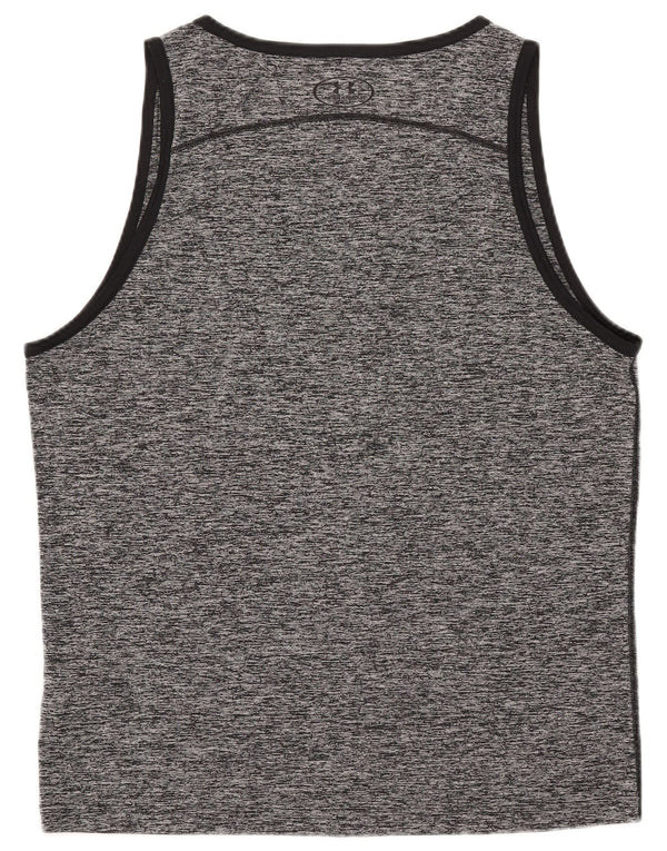 Under Armour, gornji dio prsluka s toplom opremom XL, sivi flekasti poliester