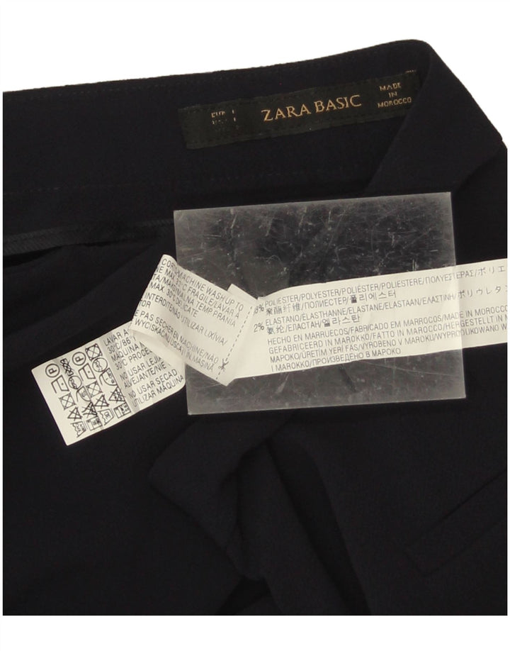 Zara ženske chino kratke hlače velike W32 tamnoplavi poliester
