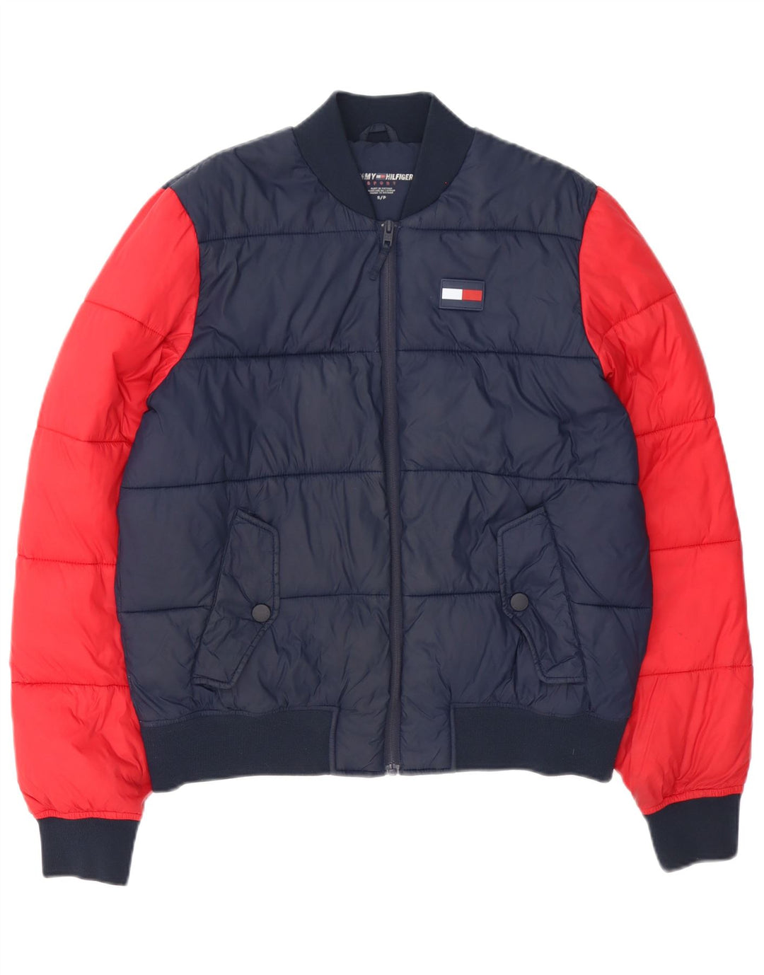 Tommy Hilfiger muška podstavljena jakna UK 36 Mala tamnoplava boja