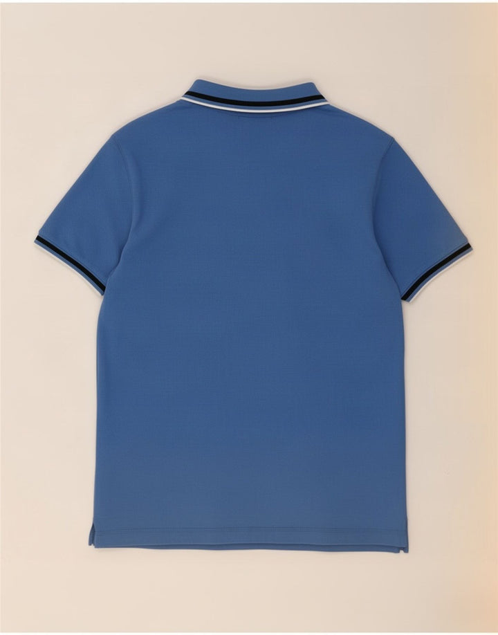 Dkny muška polo majica srednje plave pamučne pruge