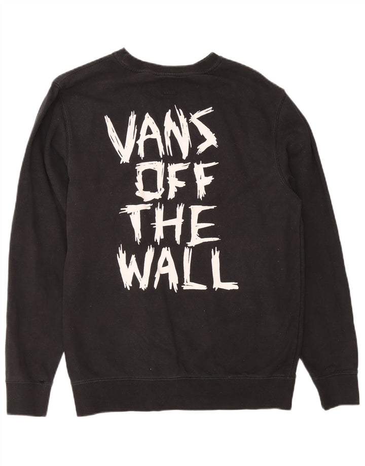 VANS muška majica s motivima, mali crni pamuk