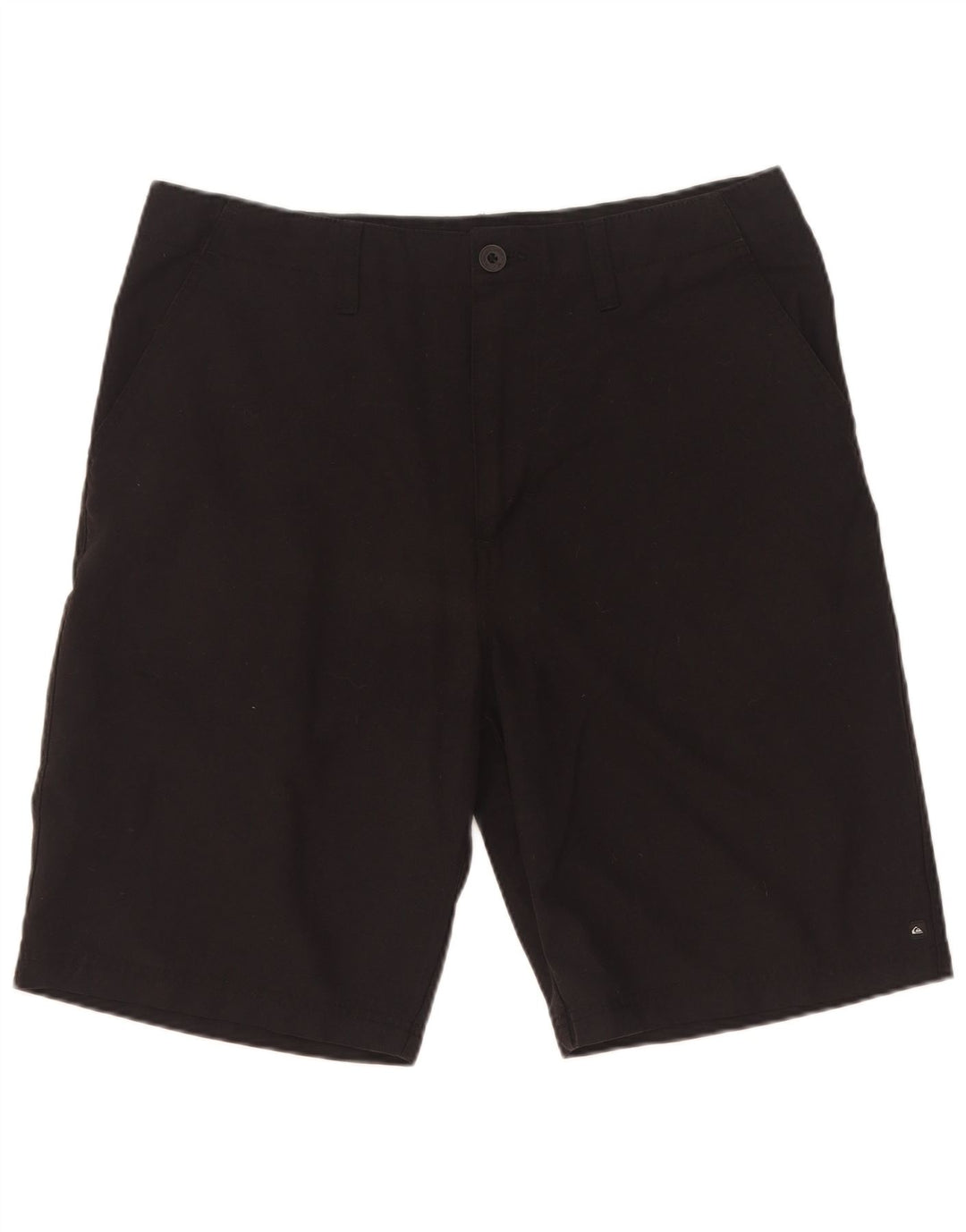 Quiksilver muške grafičke chino kratke hlače W34 veliki crni poliester
