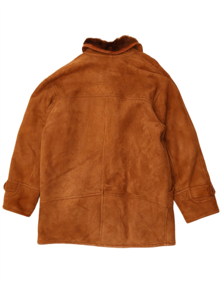 Vintage muška jakna s ovčicama UK 40 Large Brown