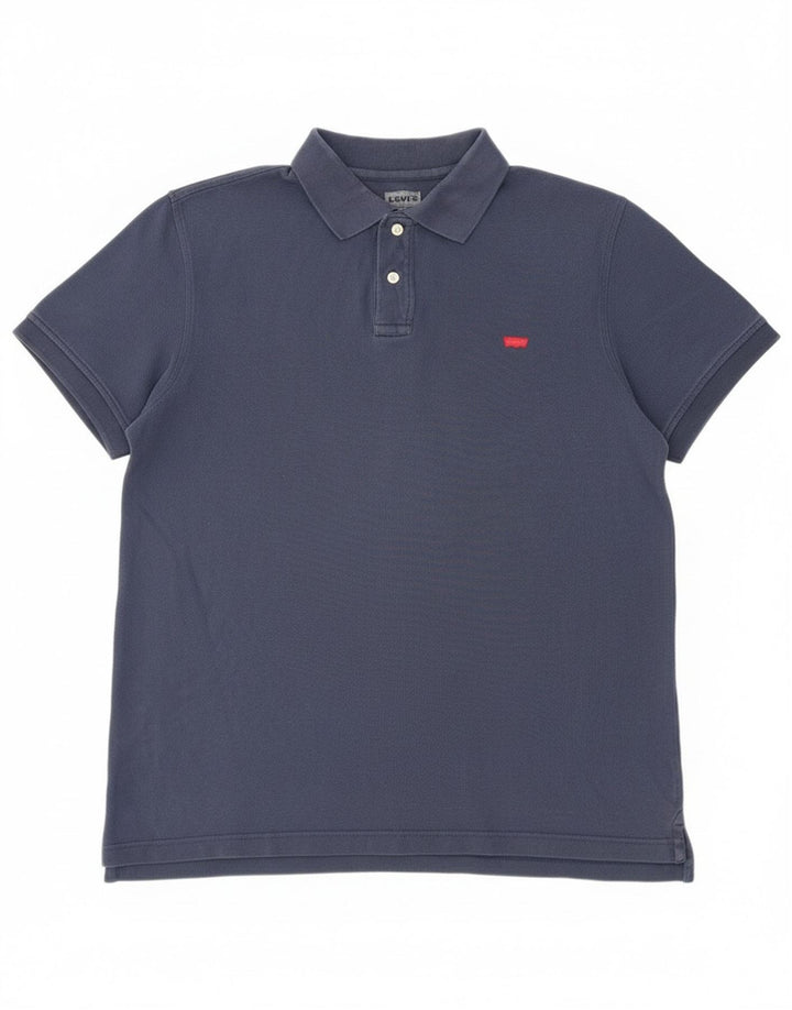 Levi's muška polo majica velika tamnoplava pamuk