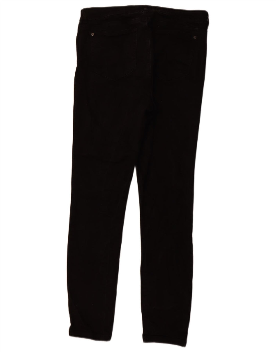 WHITE STUFF Ženske uske traperice visokog struka UK 14 Large W32 L29 crne