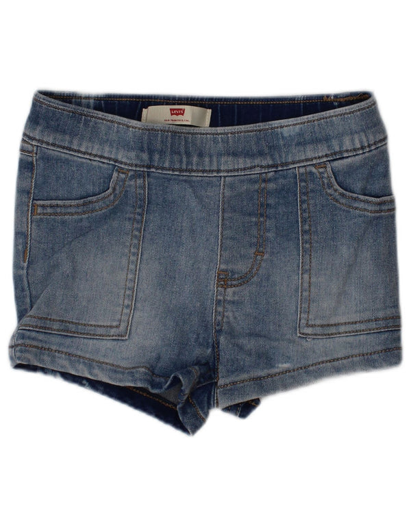 Levi's Baby Girls traper kratke hlače 18-24 mjeseca W20 plavi pamuk