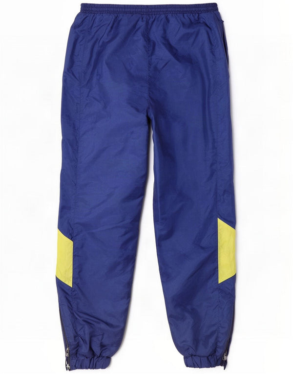Vintage muške trenirke Hlače Joggers XL plava poliamidna boja