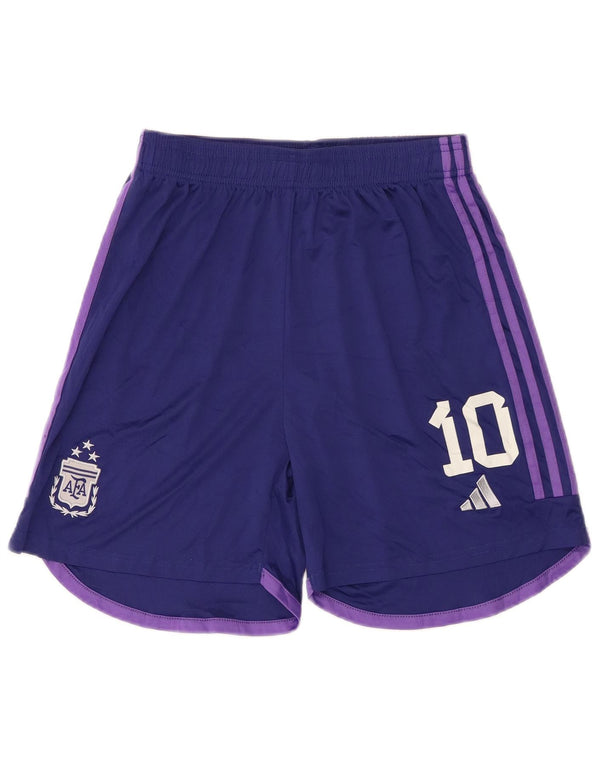 Adidas Mens Argentina National Soccer Graphic Sport Shorts Medium Purple