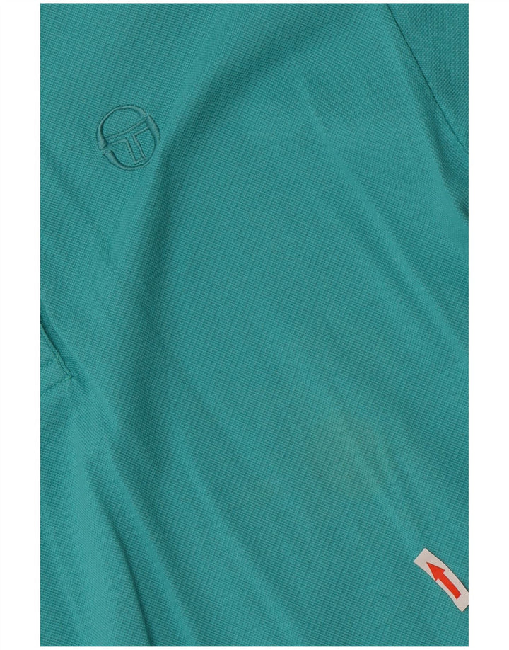 Sergio Tacchini muška polo majica EU 38 srednje plavi pamuk