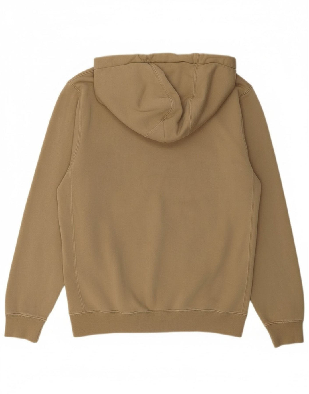 NIKE Mens Hoodie Jumper XS Beige Polyester