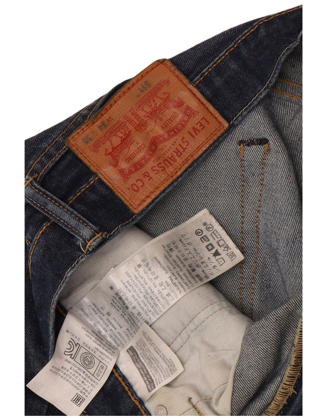 Levi's muške 511 uske traperice W34 L30 plavi pamuk