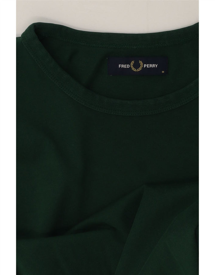 Fred Perry muška majica kratkih rukava Srednje zelena
