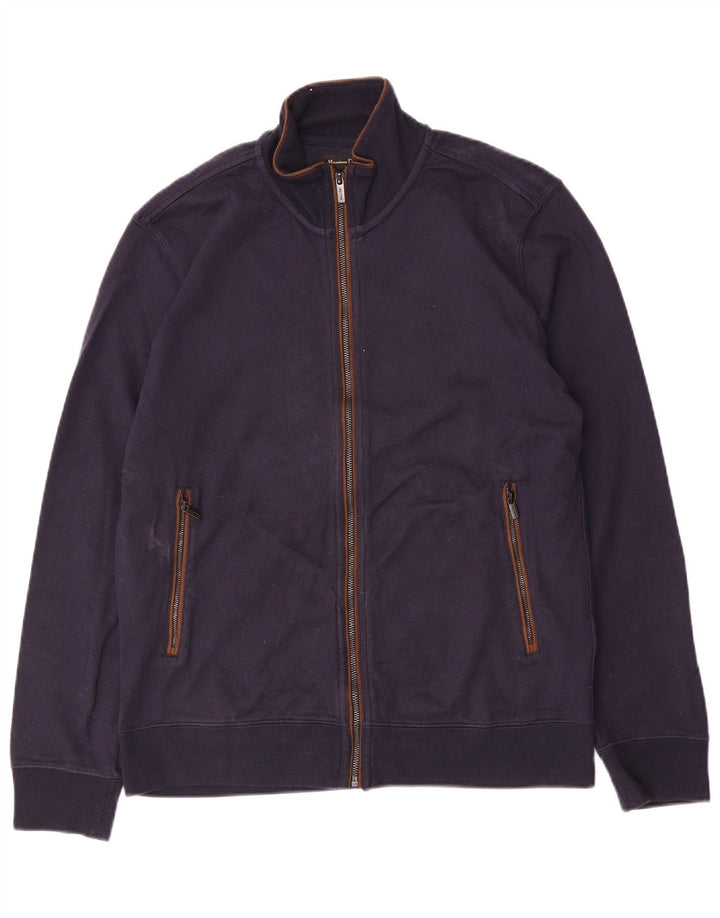 Massimo Dutti muška trenirka Regular Fit Velika jakna od tamnoplavog pamuka
